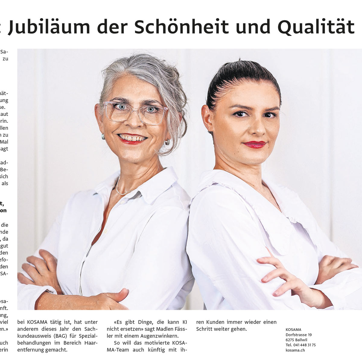 40 Jahre Kosama: Jubiläum der Schönheit und Qualität